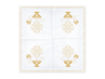 Picture of PAPER NAPKINS CHRISTENING GOLD 33X33CM - 20 PACK